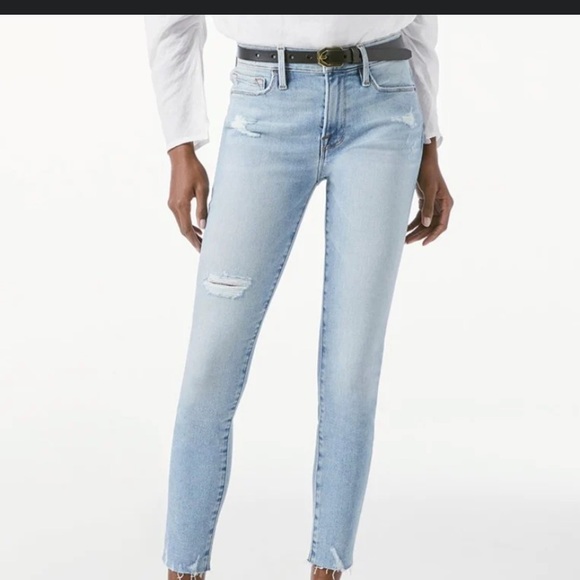 FRAME Le Skinny de Jeanne Crop NWT size 23 - Picture 2 of 8